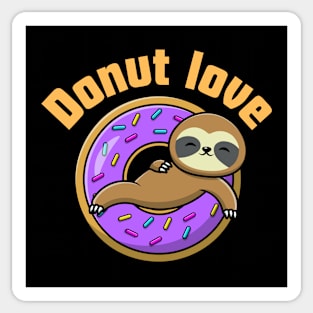 Doughnut day sloth Sticker